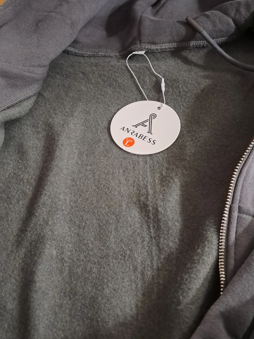 Wide Leg Drawstring Sweatpants - Gray - Picture 7 of 14
